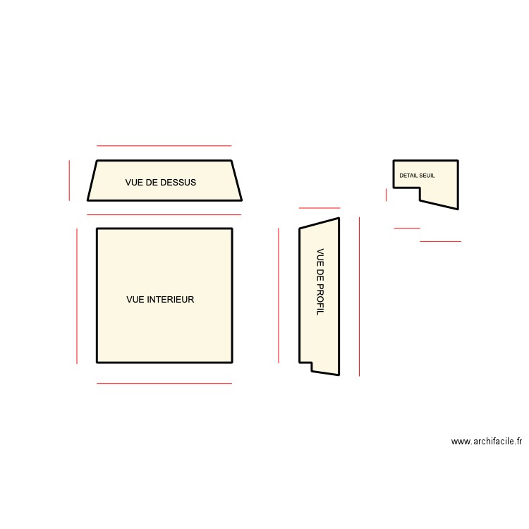 MENUISERIE. Plan de 0 pièce et 0 m2