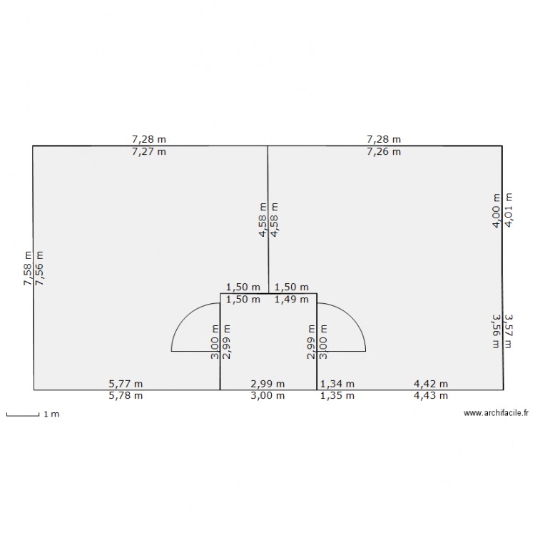 chambre froide. Plan de 0 pièce et 0 m2