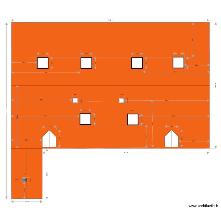 plan de toiture. Plan de 0 pièce et 0 m2