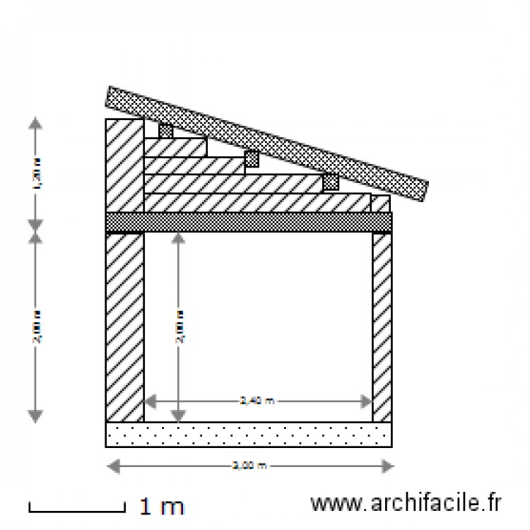 FACADEAB. Plan de 0 pièce et 0 m2