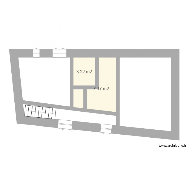 Plan de la grange exact. Plan de 0 pièce et 0 m2