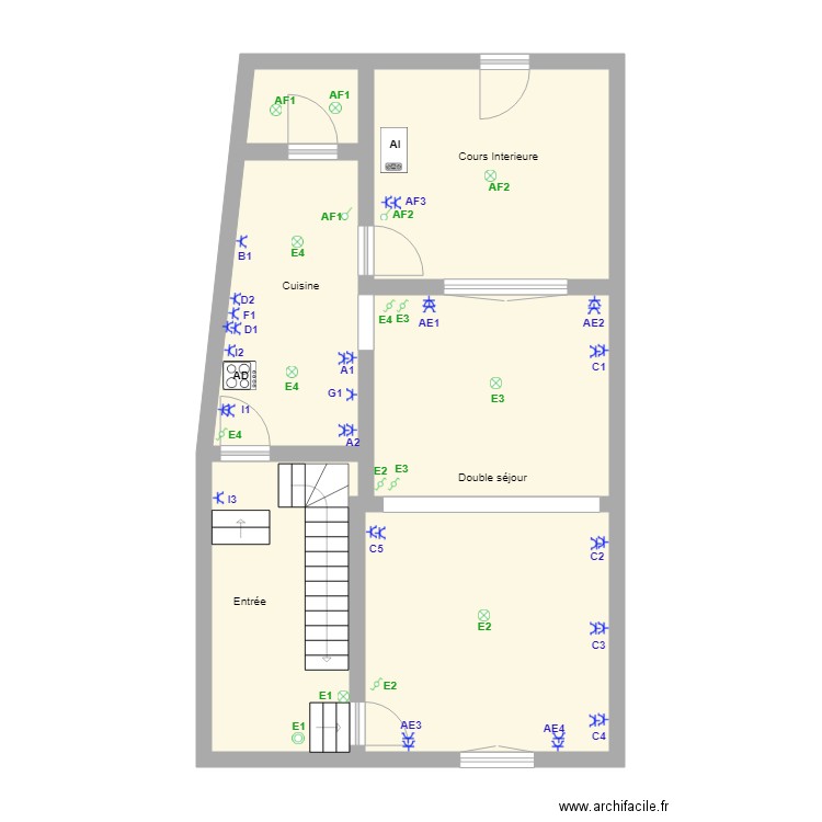 SteDavRezAAmod. Plan de 0 pièce et 0 m2