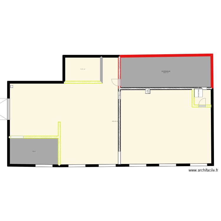 charvo. Plan de 0 pièce et 0 m2