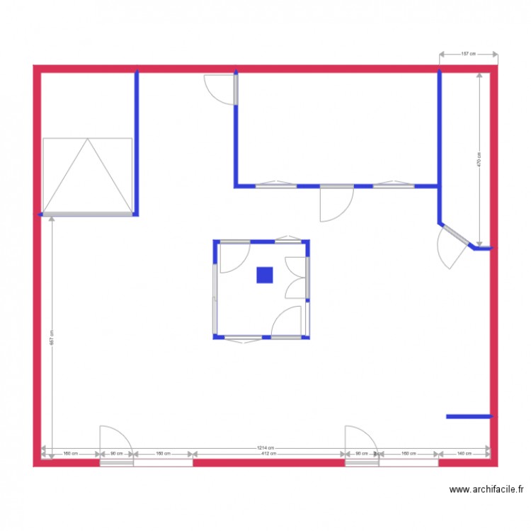 cahors. Plan de 0 pièce et 0 m2