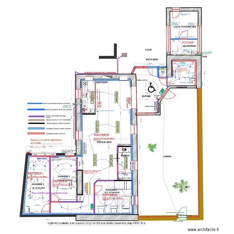 MAK MILON 1 RDC 14 03 23 -2. Plan de 0 pièce et 0 m2