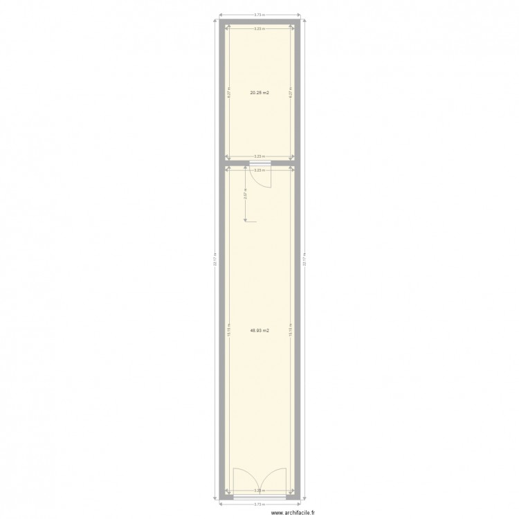 Caves. Plan de 0 pièce et 0 m2