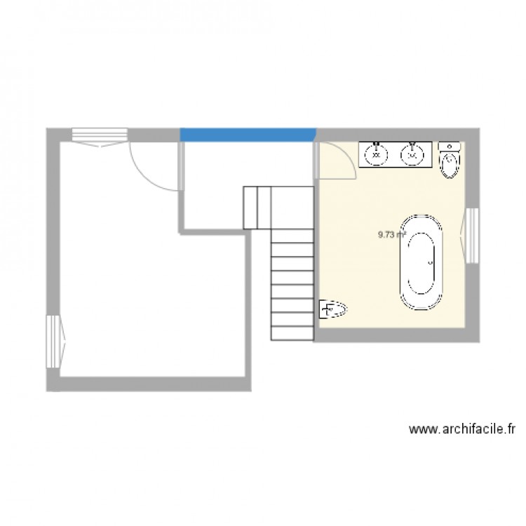 etage. Plan de 0 pièce et 0 m2