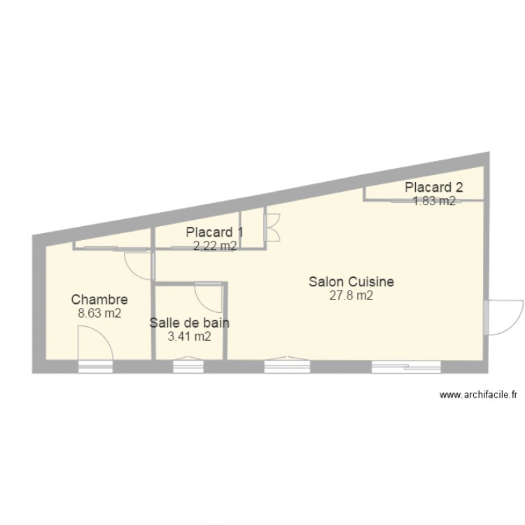 Michel 1. Plan de 0 pièce et 0 m2