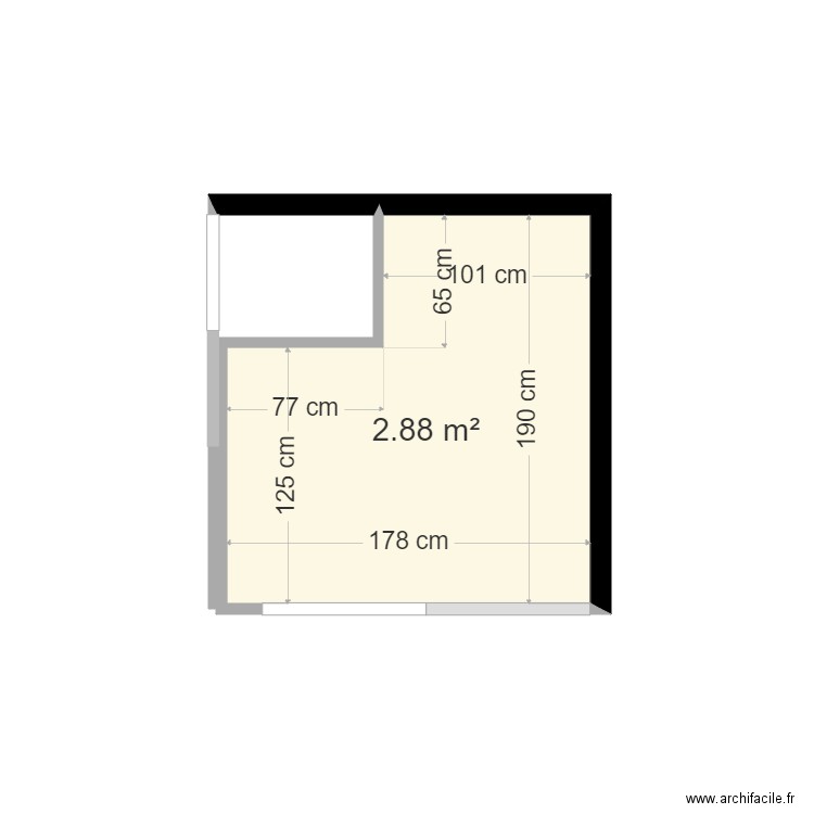 SDB MAILLARD. Plan de 0 pièce et 0 m2