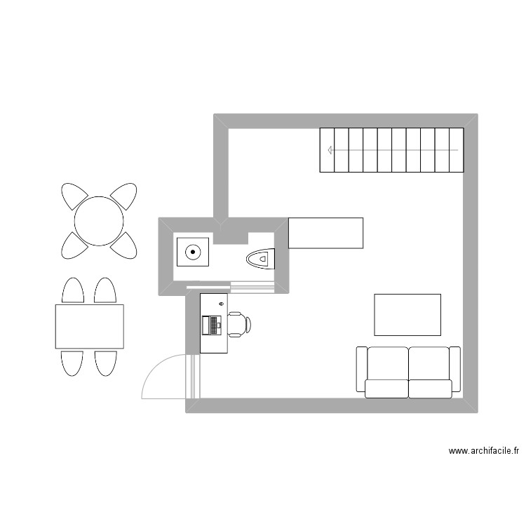 Actuel2. Plan de 0 pièce et 0 m2