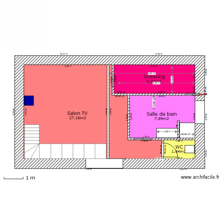 Dessus Garage. Plan de 0 pièce et 0 m2