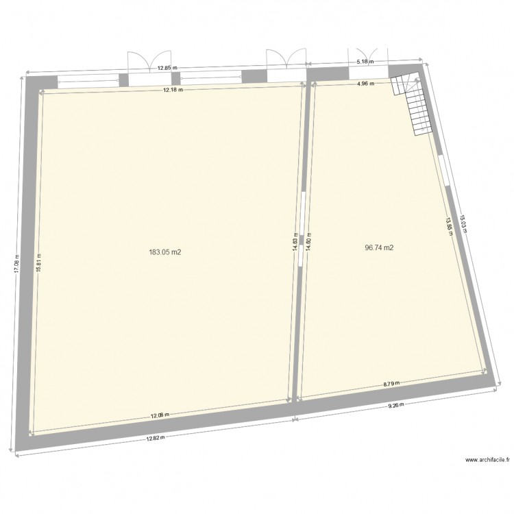 rdc chemin de piquette. Plan de 0 pièce et 0 m2