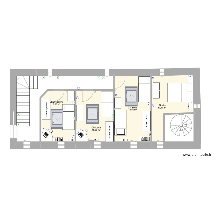 magnanerie. Plan de 0 pièce et 0 m2