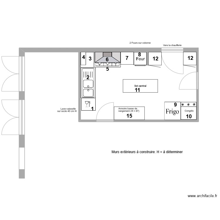 221128 Cuisine DB. Plan de 0 pièce et 0 m2