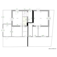 plan maison actuelle (2 appartements)