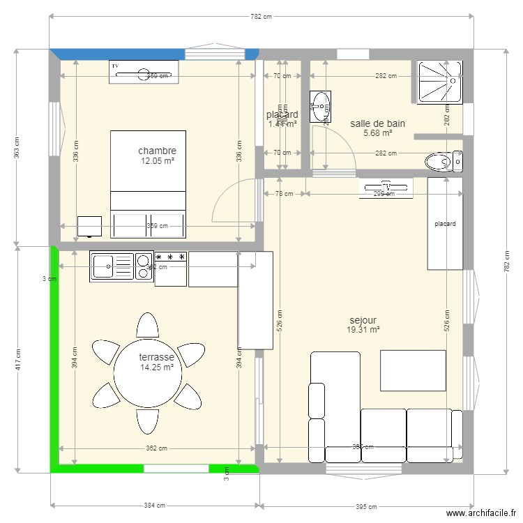 bungalow trois rivières. Plan de 0 pièce et 0 m2