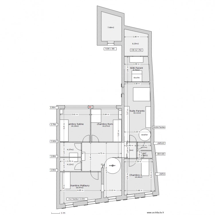 CASTELNAU ETAGE NEUF 5.0. Plan de 0 pièce et 0 m2