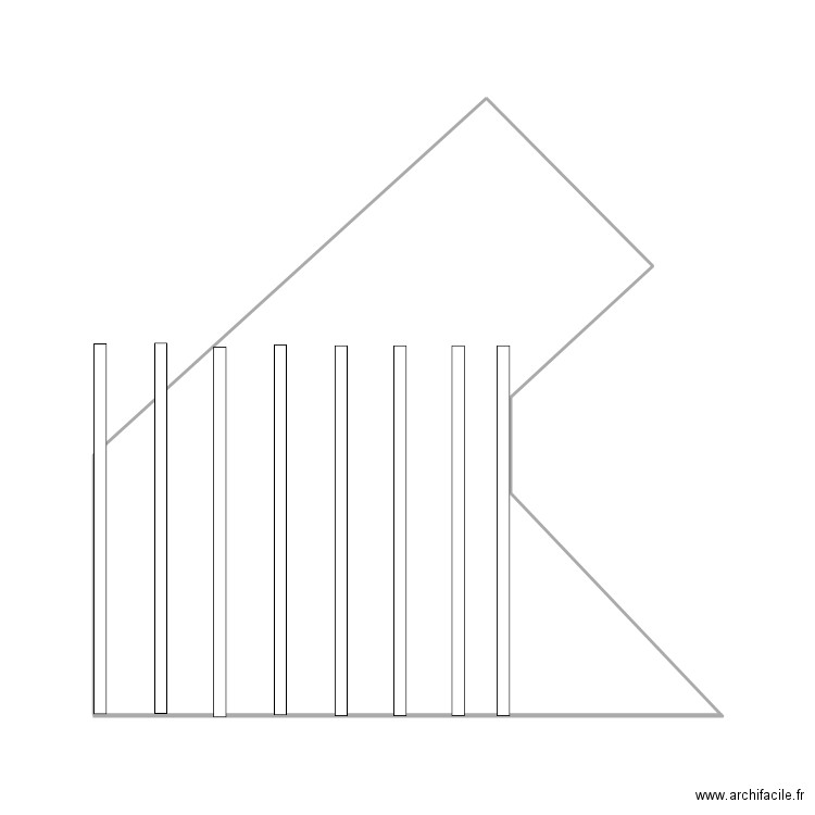 terrasse. Plan de 0 pièce et 0 m2