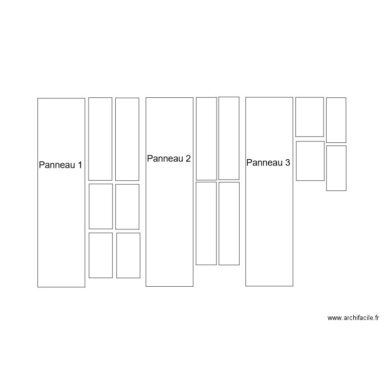 Volets. Plan de 0 pièce et 0 m2