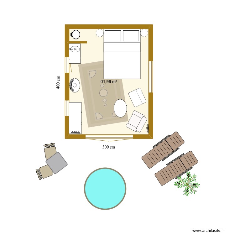 CABANES. Plan de 0 pièce et 0 m2