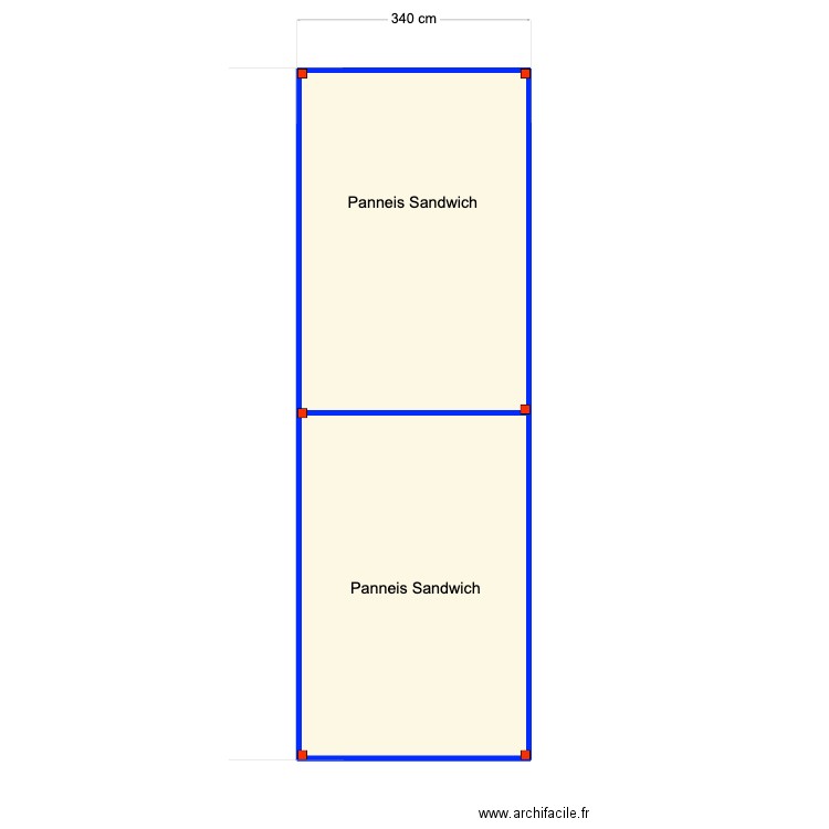 Dmytro Lohacho . Plan de 2 pièces et 33 m2