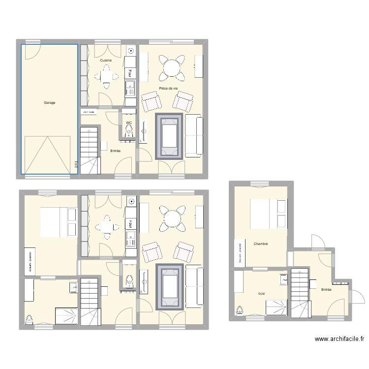 BOIT J N1. Plan de 15 pièces et 152 m2