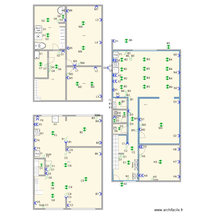 Autre maison NEW. Plan de 12 pièces et 857 m2