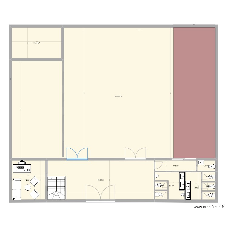 betesda 6. Plan de 23 pièces et 637 m2