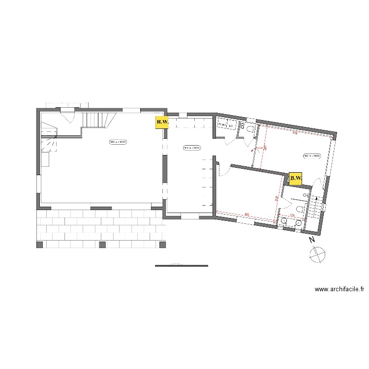 PIETERSE - WIFI RDC. Plan de 0 pièce et 0 m2