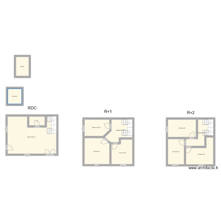 350602089. Plan de 12 pièces et 138 m2