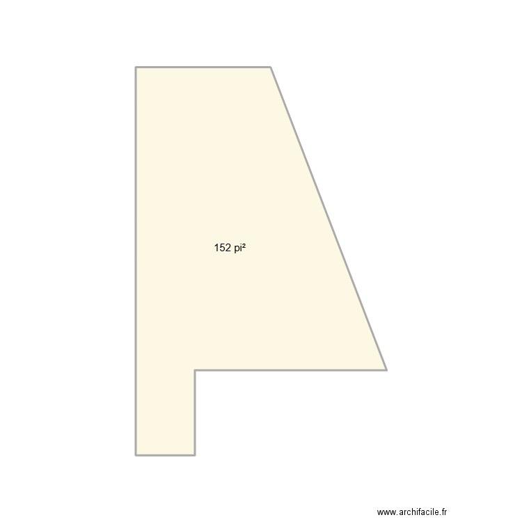 Cour municipal2. Plan de 1 pièce et 14 m2