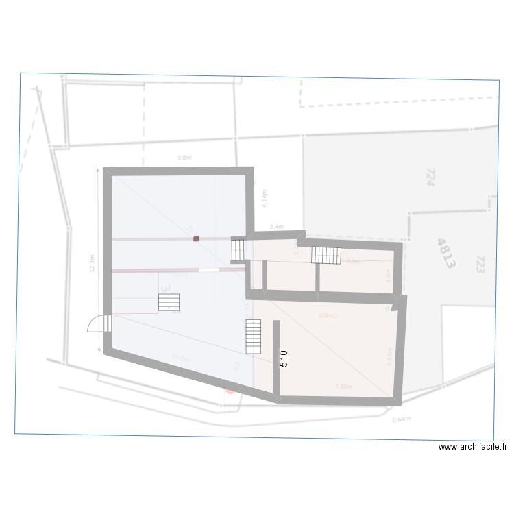 Grandson 2_sous-sol. Plan de 0 pièce et 0 m2