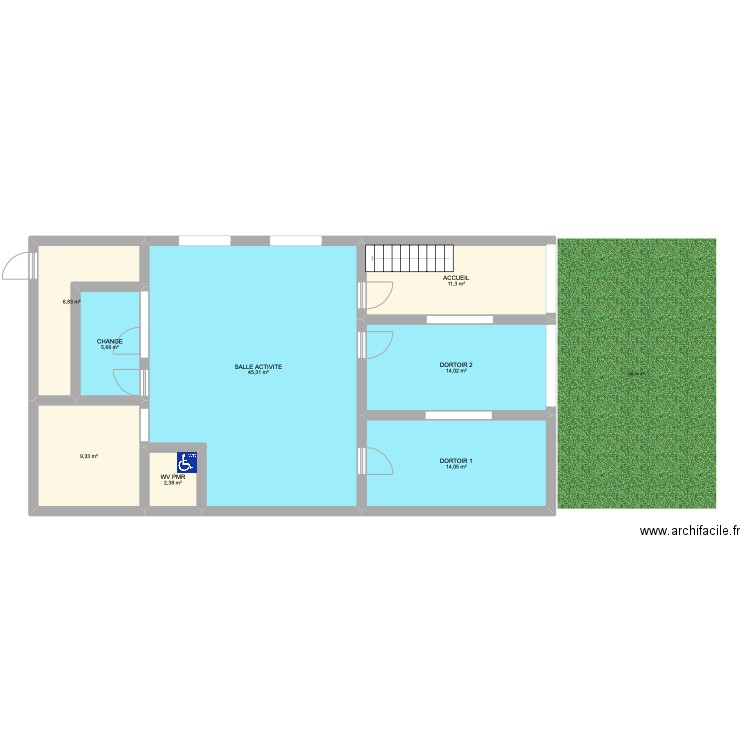 CHARLOTTE PLAN SURVILLIERS. Plan de 12 pièces et 160 m2