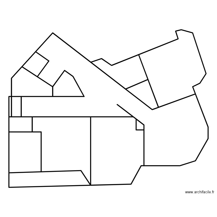 44203. Plan de 8 pièces et 247 m2