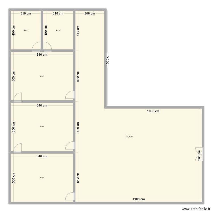 truc sti2d2. Plan de 6 pièces et 276 m2