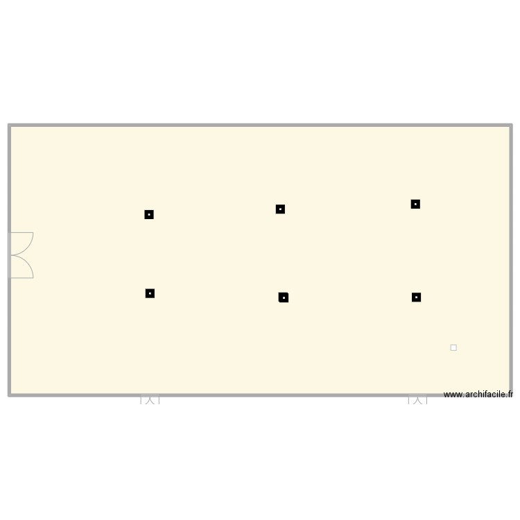 CHRIS LOCATION. Plan de 1 pièce et 1623 m2