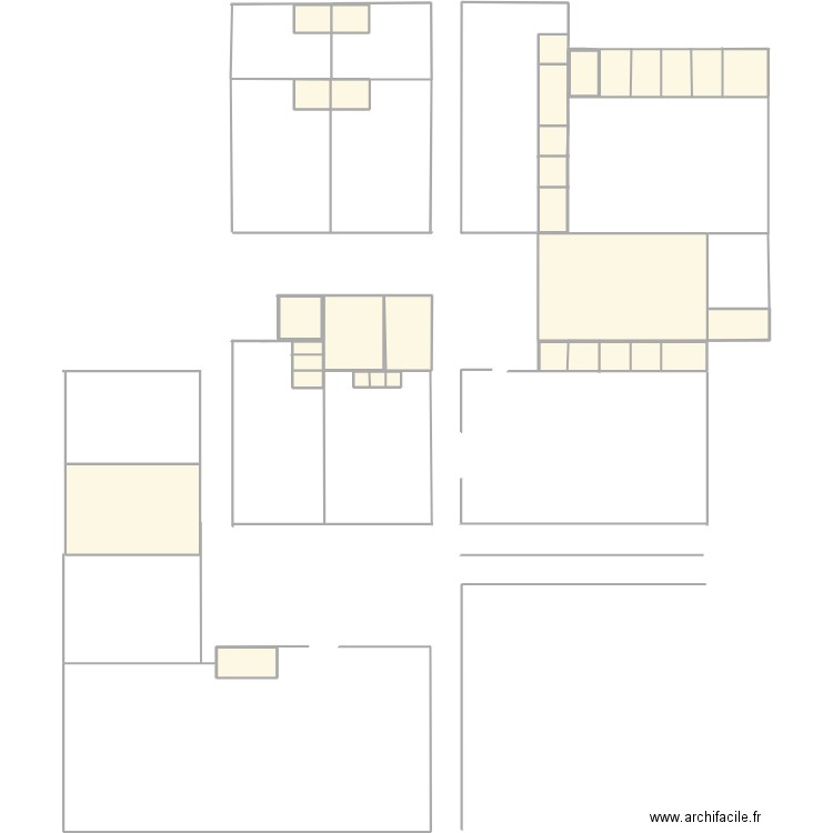 Elevage. Plan de 38 pièces et 10057 m2