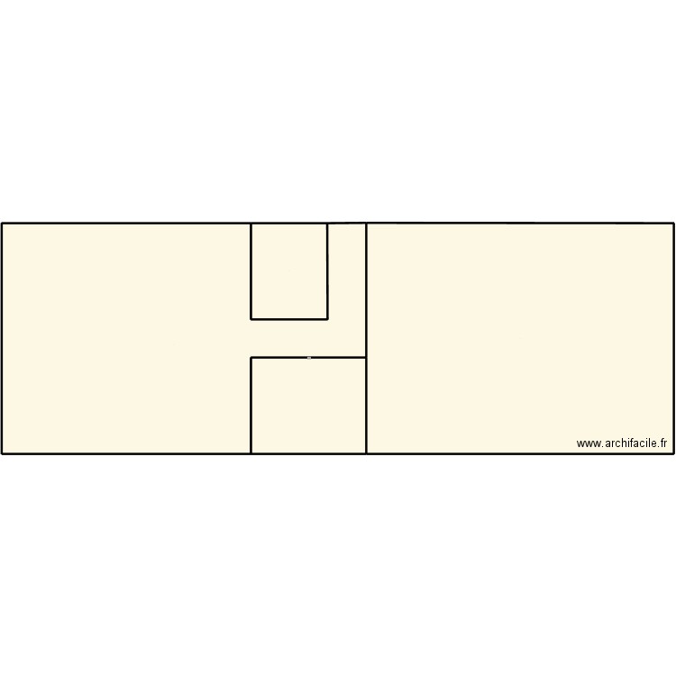 DOMENE RDC. Plan de 3 pièces et 3268 m2