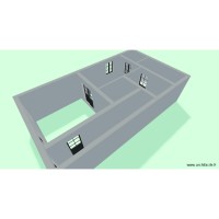 VUE 3D AMENAGEMENT DES PIECES  V3