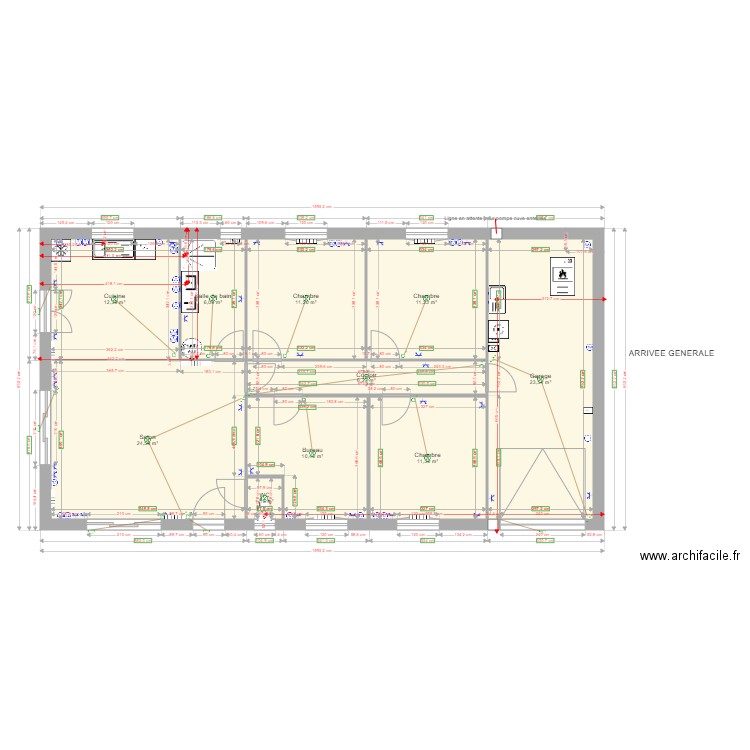 PLAN MELAY DEFINITIF POBI 06 JUILLET 2021 chaudière. Plan de 0 pièce et 0 m2