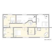 plan maison etage e