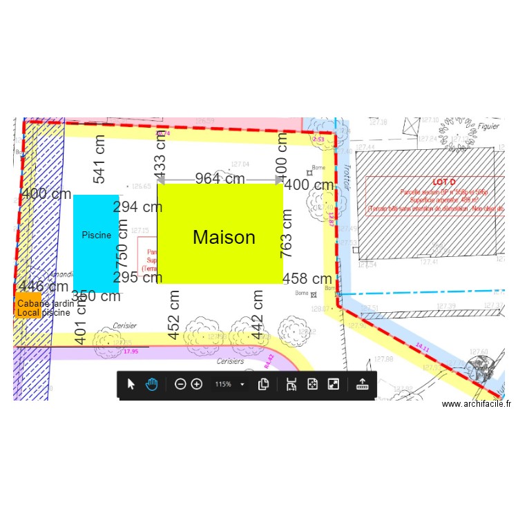 Plan au sol. Plan de 0 pièce et 0 m2