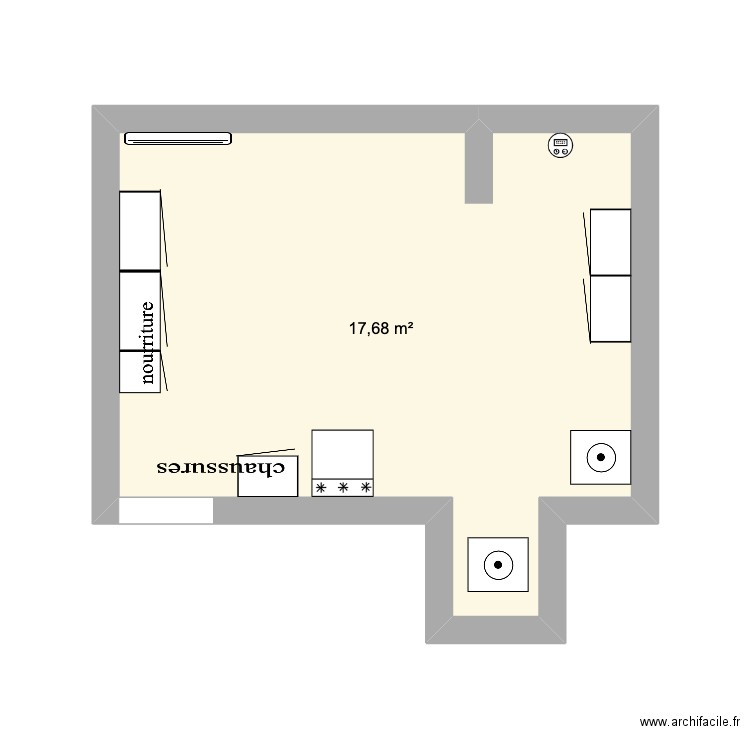 Cave. Plan de 0 pièce et 0 m2