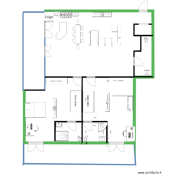 francois. Plan de 0 pièce et 0 m2