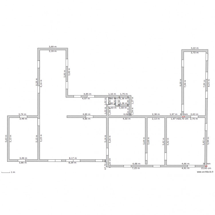 Le gîte des filles du capitaine - Rez-de-chaussée. Plan de 0 pièce et 0 m2