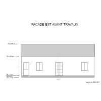 plan façade est 