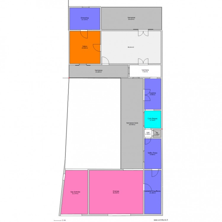 herve maison 4. Plan de 0 pièce et 0 m2