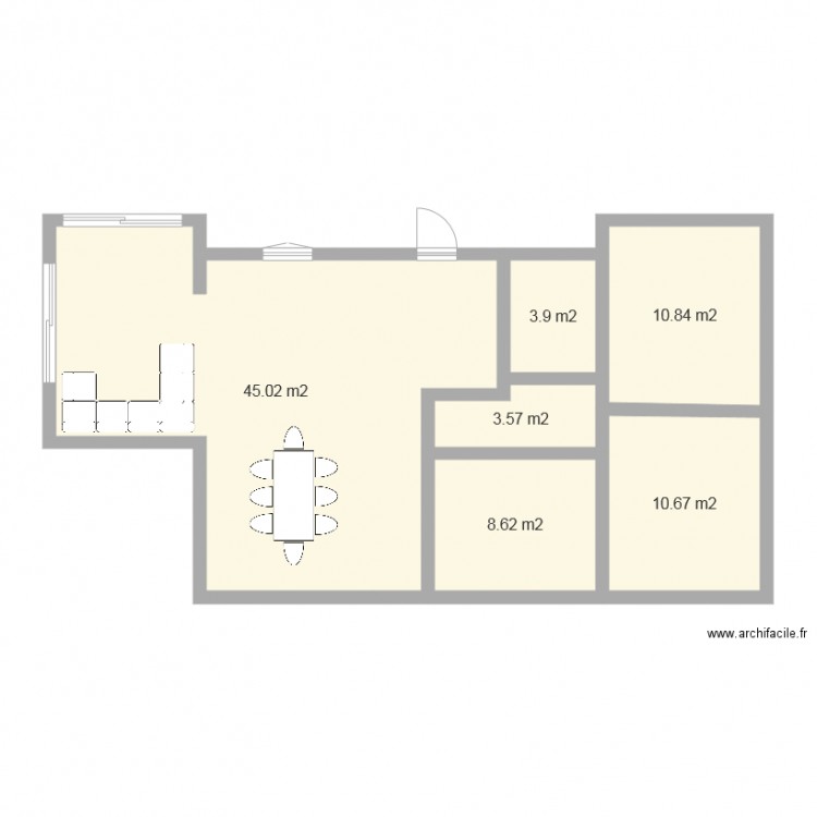 maison meli extension. Plan de 0 pièce et 0 m2