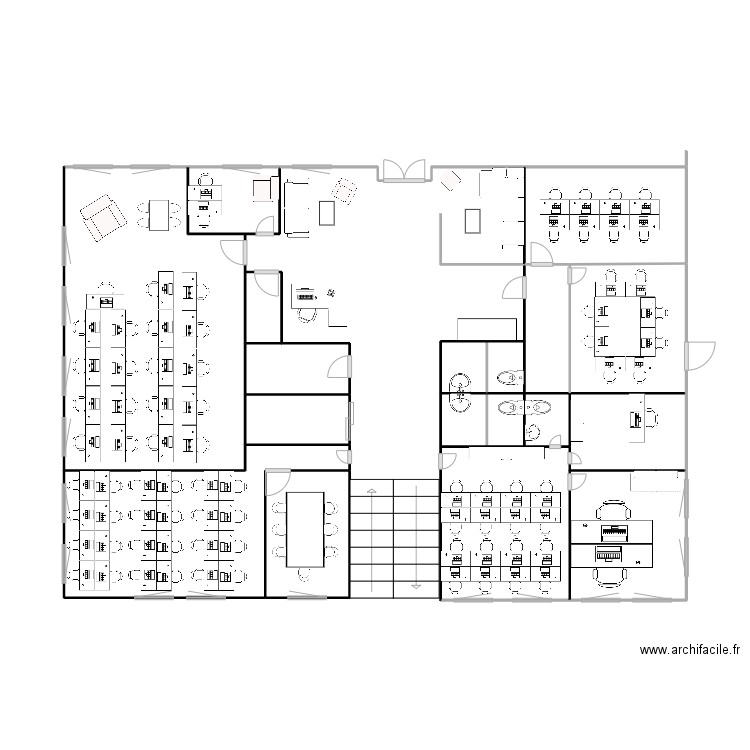 OCC_RDC. Plan de 0 pièce et 0 m2