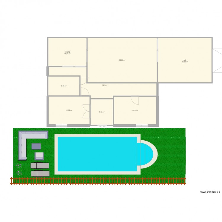 plan1. Plan de 0 pièce et 0 m2